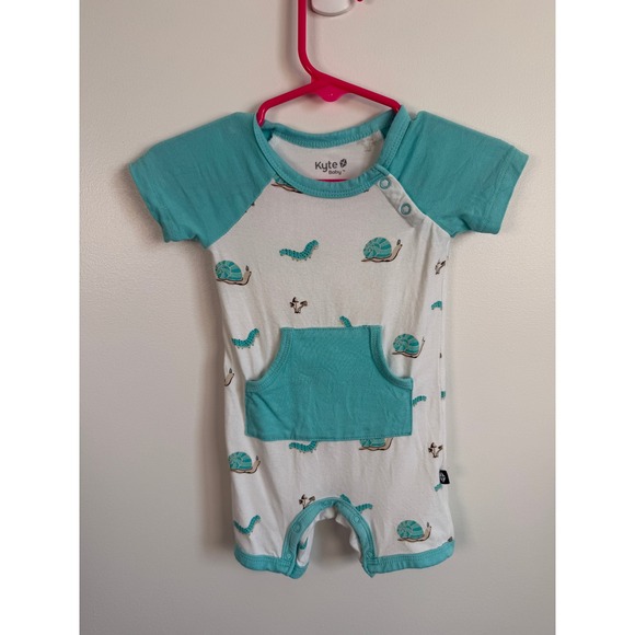 Kyte BABY Other - Kyte Baby Crawl Bamboo Shortall Romper 3-6 Months